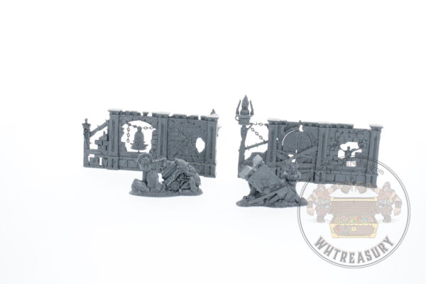 Warhammer Age of Sigmar Fire & Jade Scenery