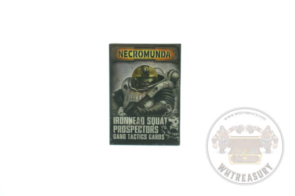 Necromunda Ironhead Squat Prospectors Gang Tactics Cards