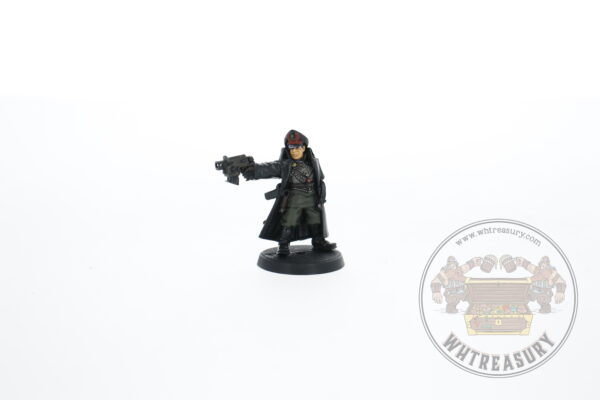 Commissar with Bolt Pistol