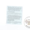 The Horus Heresy Legiones Astartes Infantry Transfer Sheet